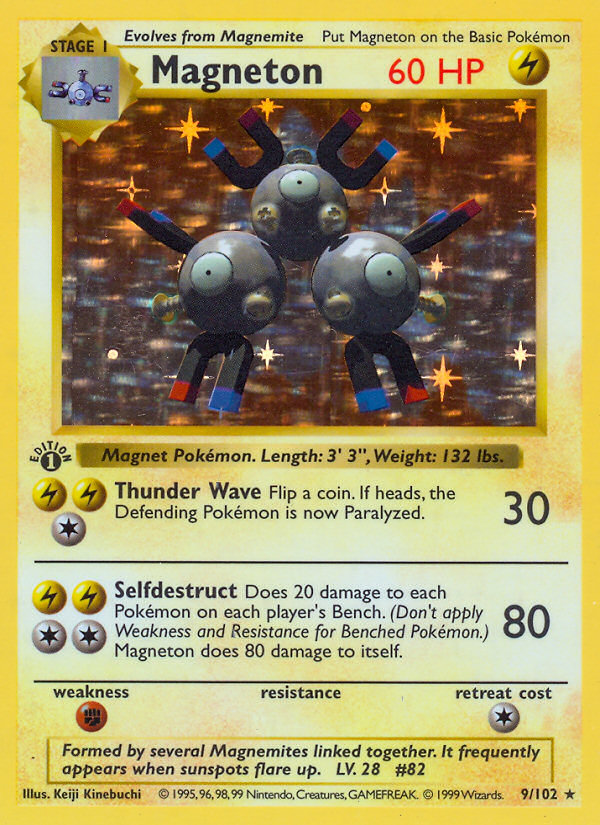 Magneton 009/102 Rare Holo