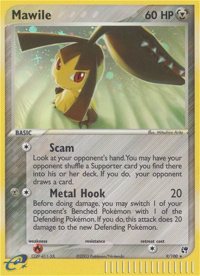 Mawile 009/100 Rare Holo