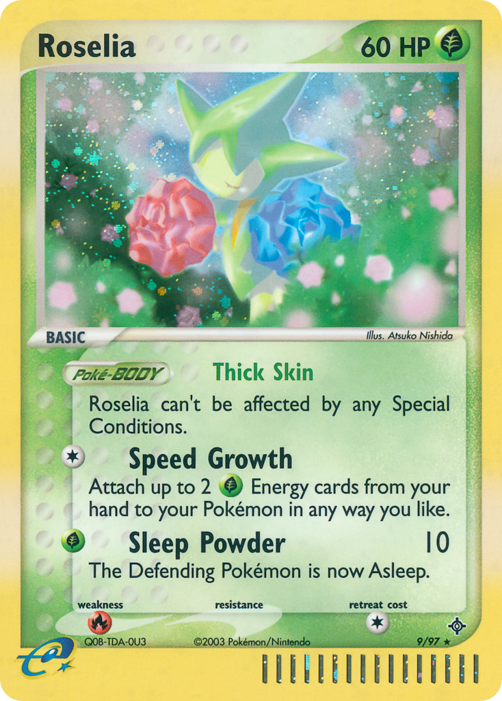 Roselia 009/100 Rare Holo