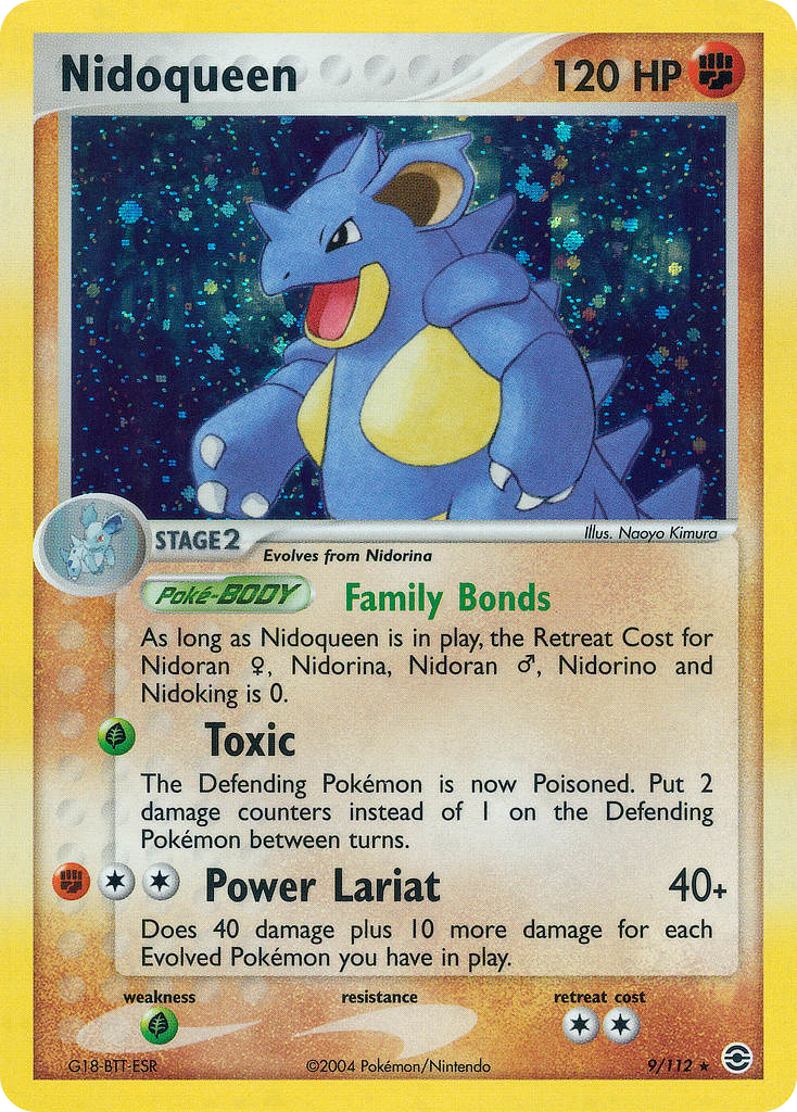 Nidoqueen 009/116 Rare Holo