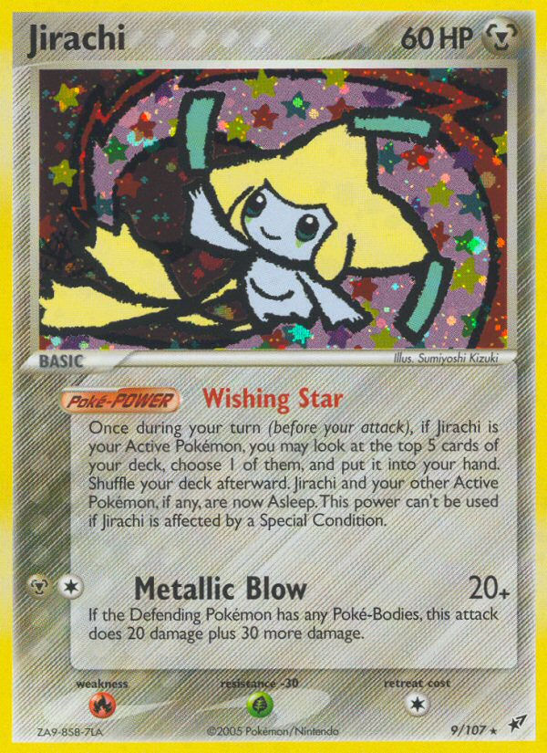 Jirachi 009/108 Rare Holo