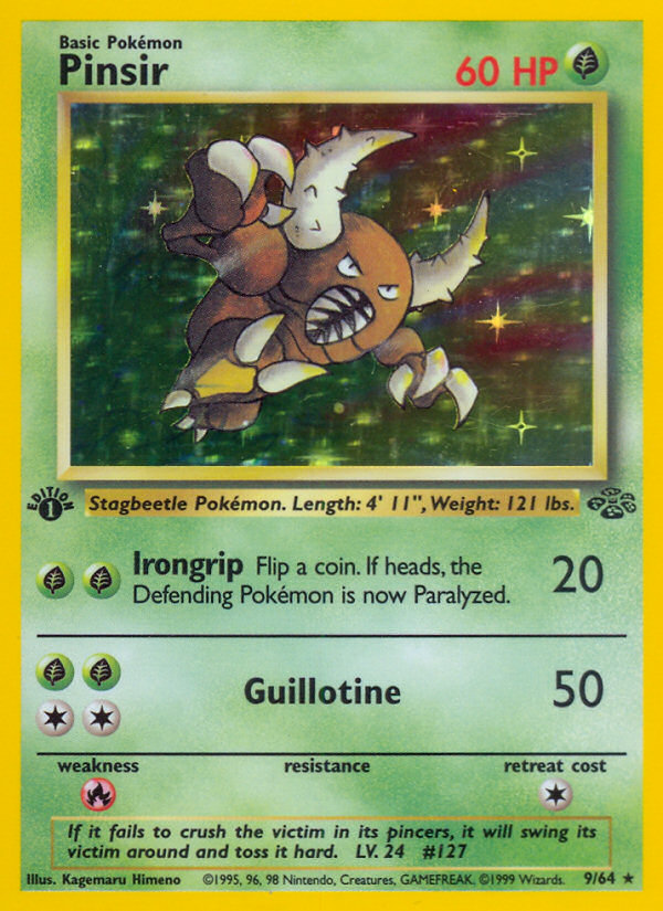 Pinsir 009/64 Rare Holo