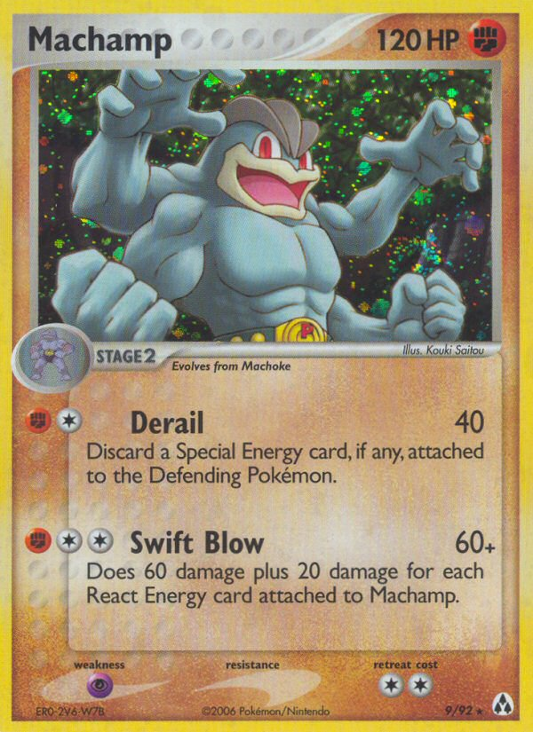 Machamp 009/93 Rare Holo