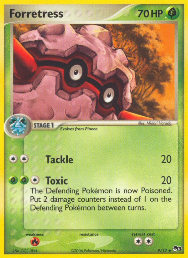Forretress 009/17 Uncommon