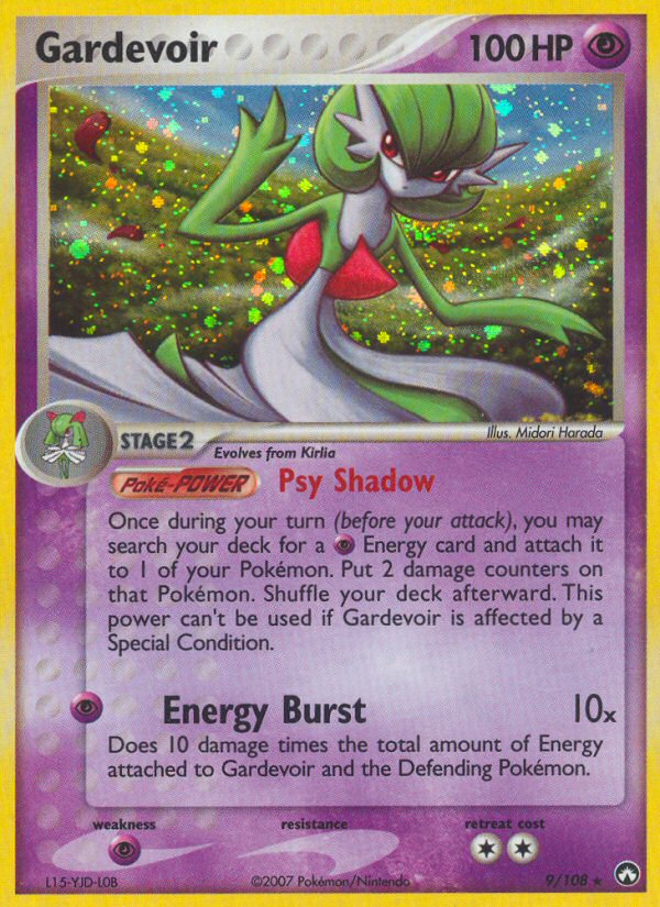 Gardevoir 009/108 Rare Holo