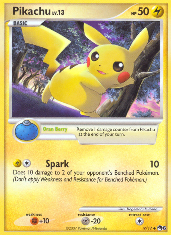 Pikachu 009/17 Uncommon