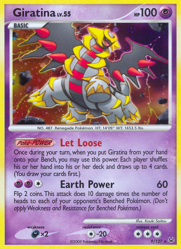 Giratina 009/133 Rare Holo