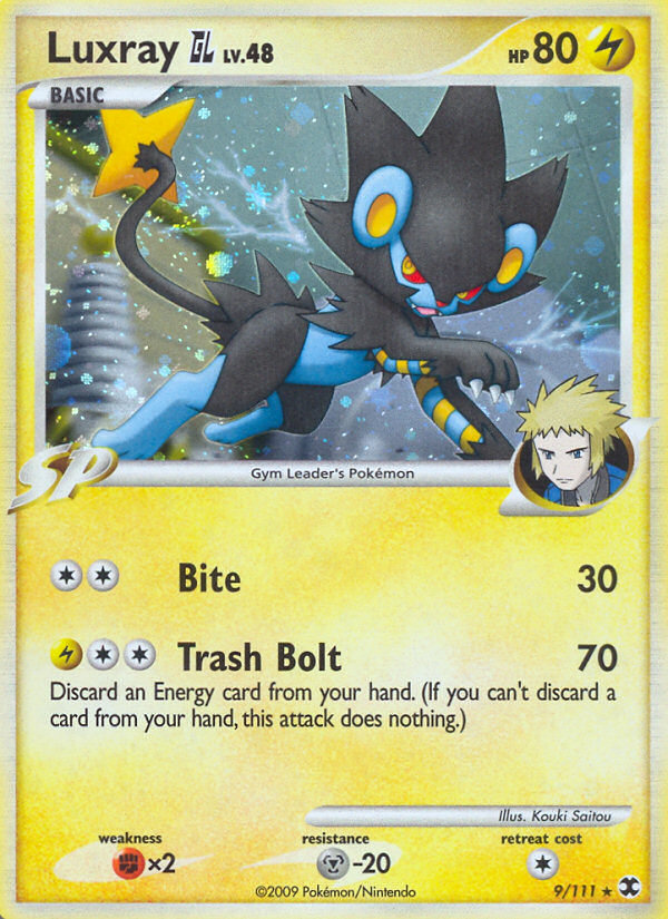 Luxray GL 009/120 Rare Holo