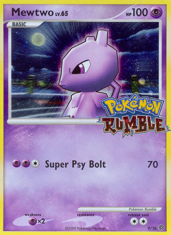 Mewtwo 009/16 Unknown