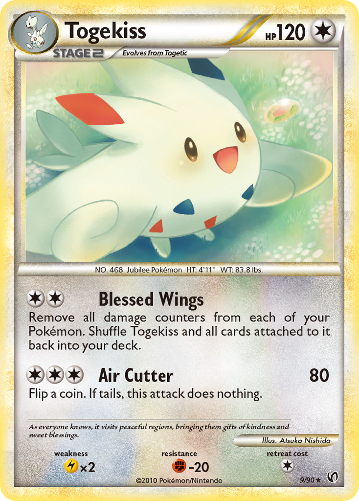 Togekiss 009/91 Rare Holo