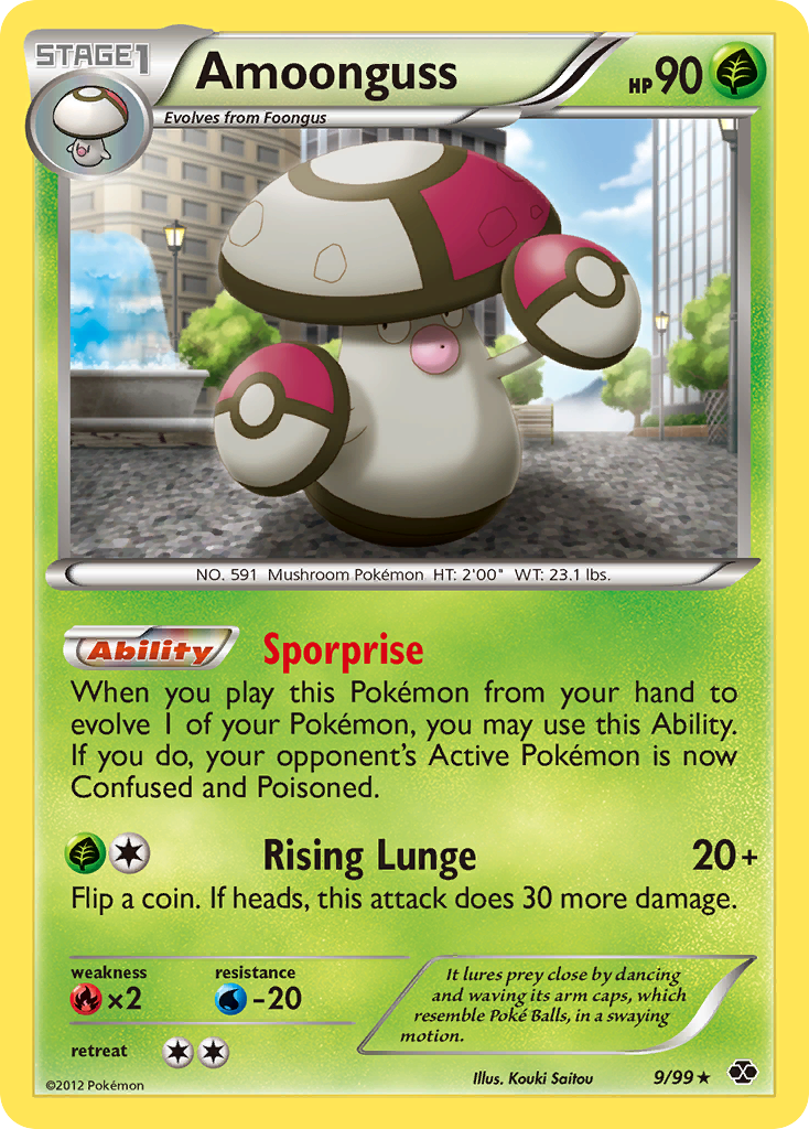 Amoonguss 009/103 Rare