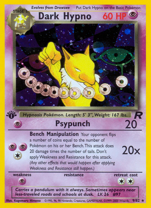 Dark Hypno 009/83 Rare Holo