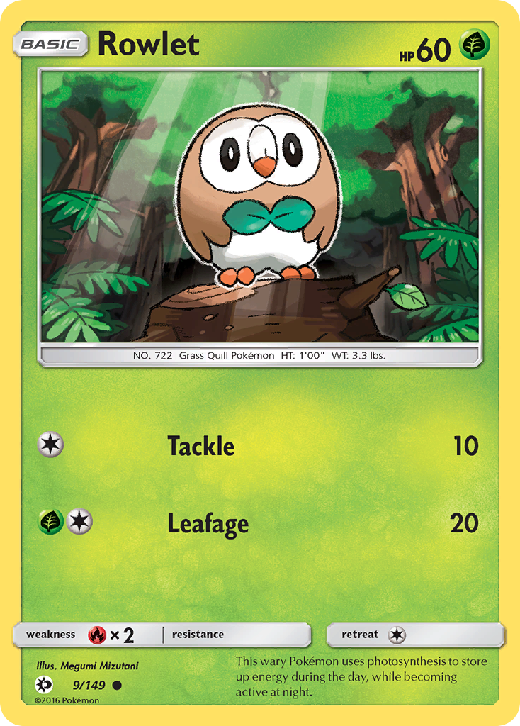 Rowlet 009/173 Common