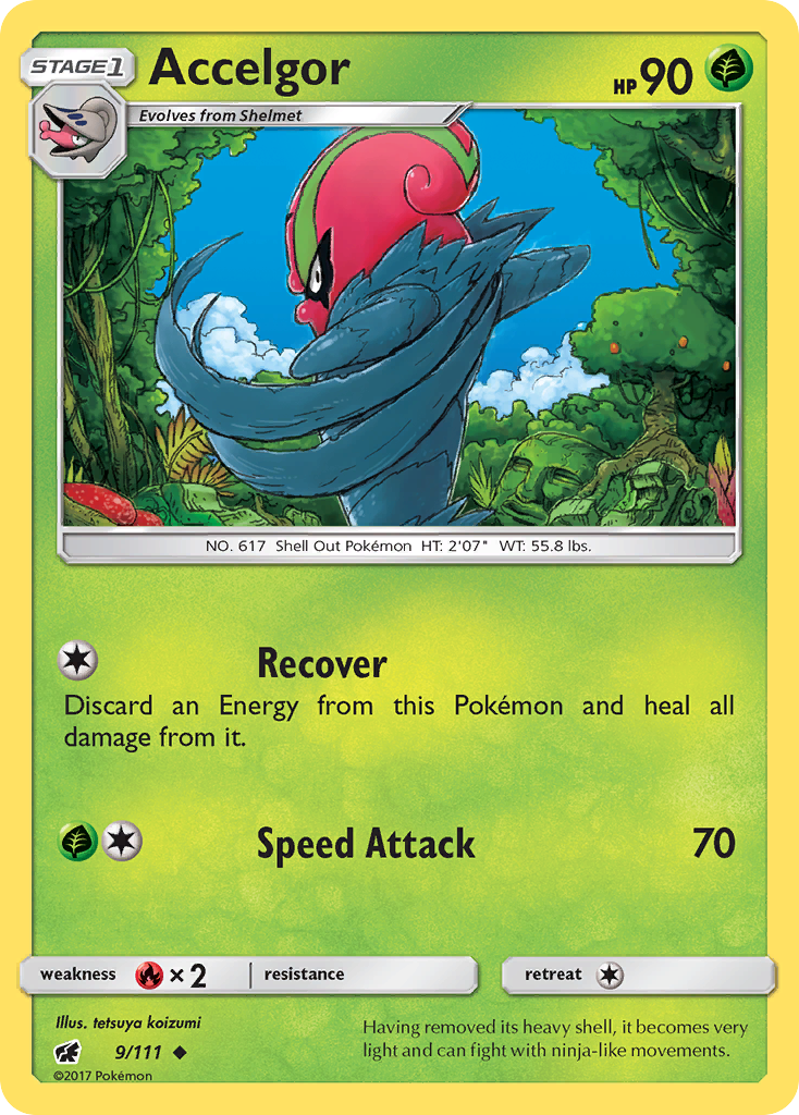Accelgor 009/126 Uncommon