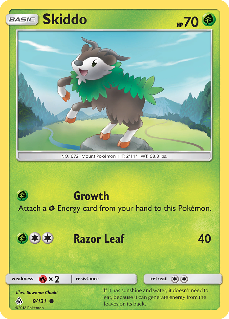 Skiddo 009/150 Common