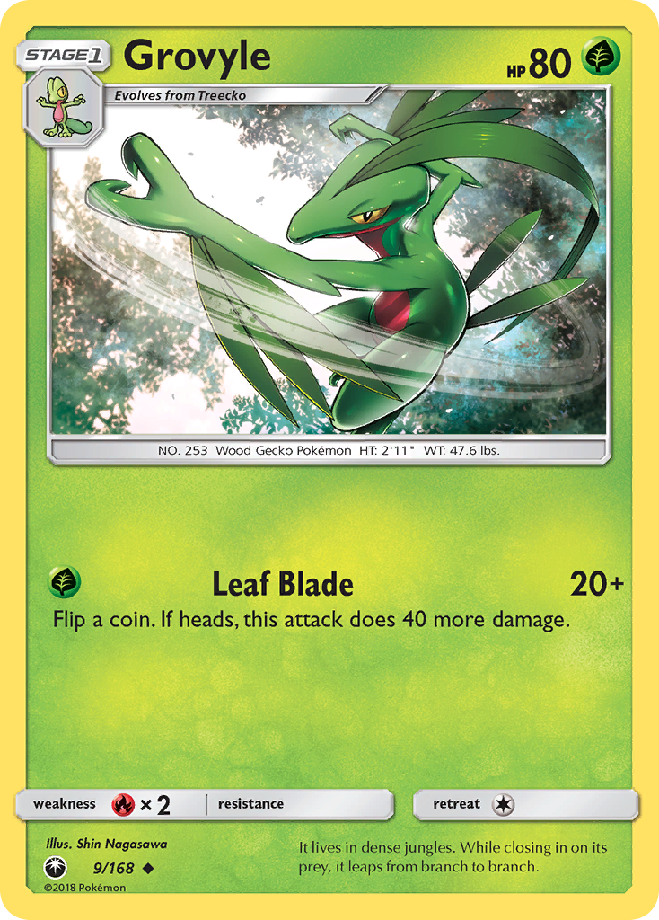 Grovyle 009/187 Uncommon