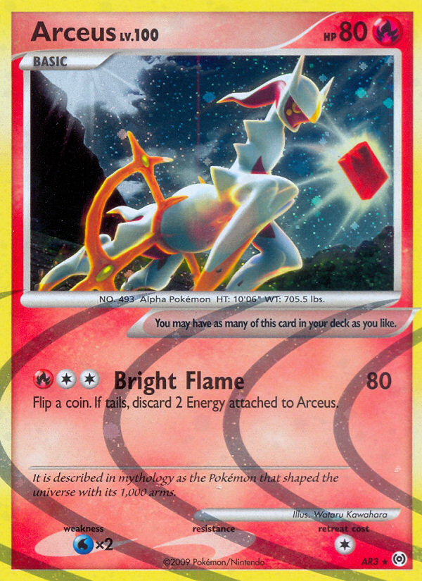 Arceus 003/111 Rare