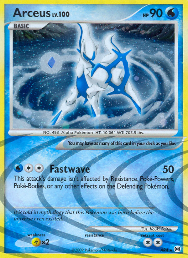 Arceus 004/111 Rare