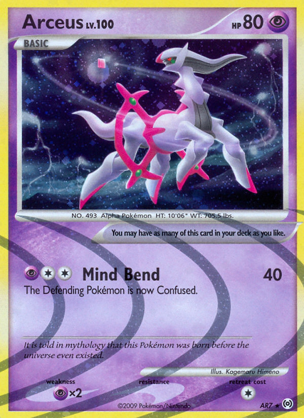 Arceus 007/111 Rare