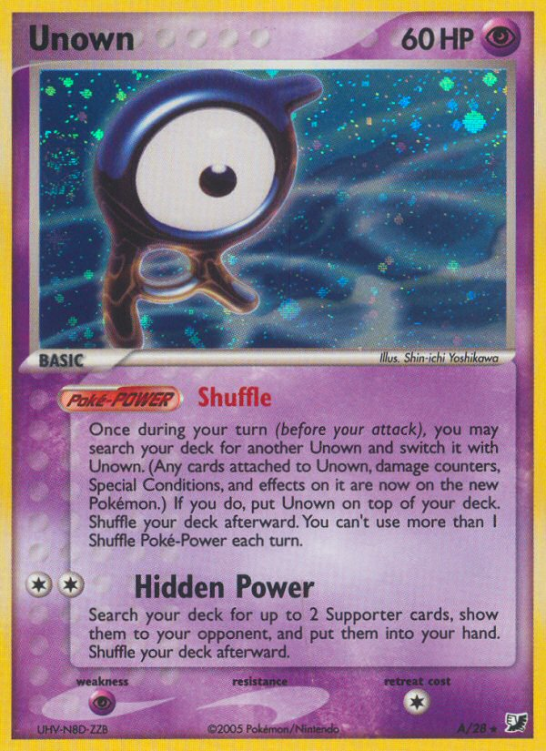 Unown 000/145 Rare