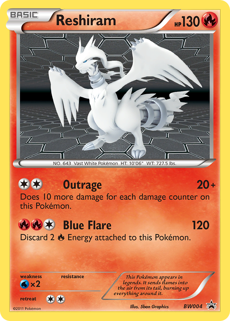 Reshiram 004/101 Promo