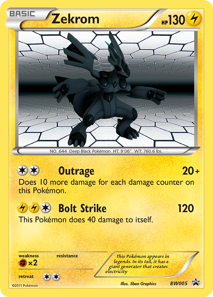 Zekrom 005/101 Promo