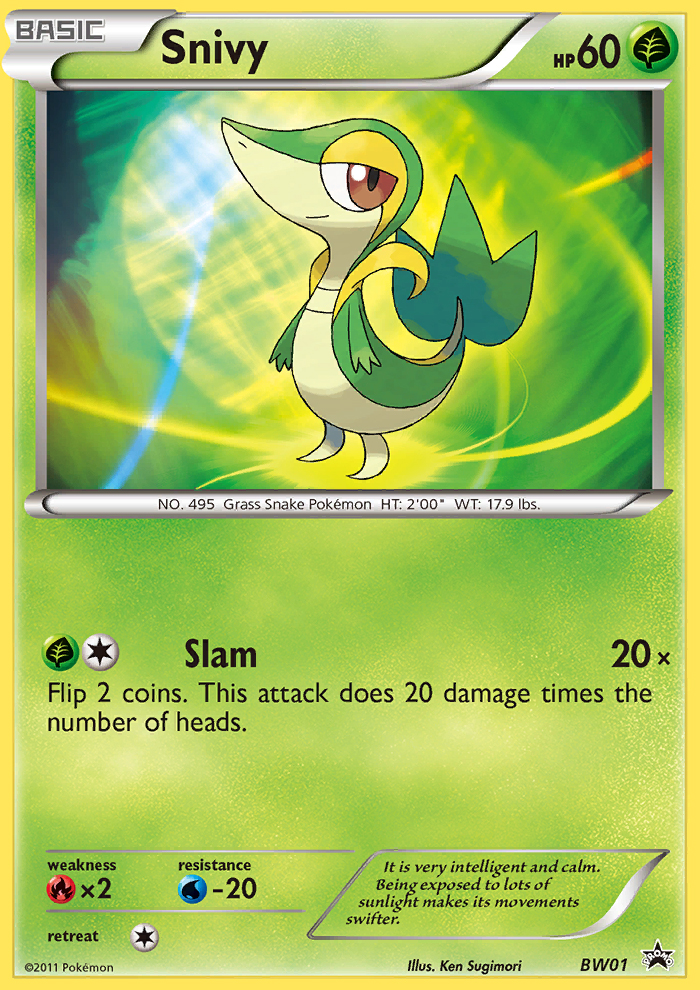 Snivy 001/101 Promo
