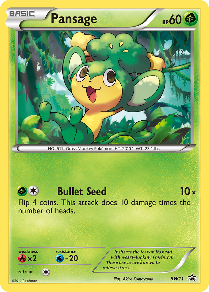 Pansage 011/101 Promo