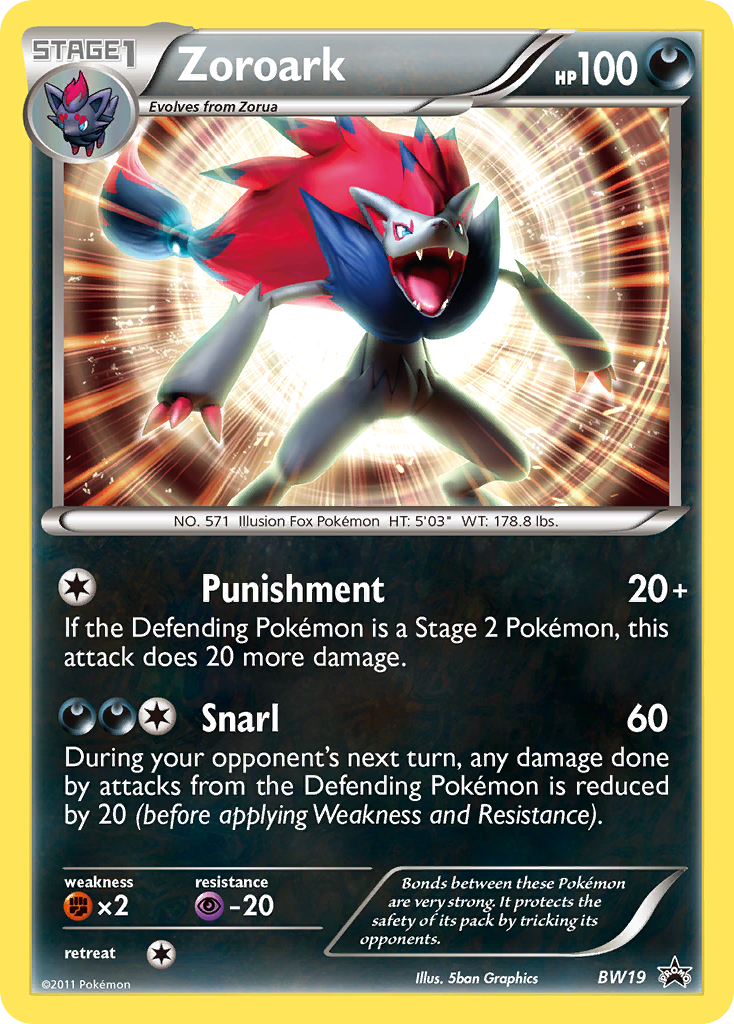 Zoroark 019/101 Promo