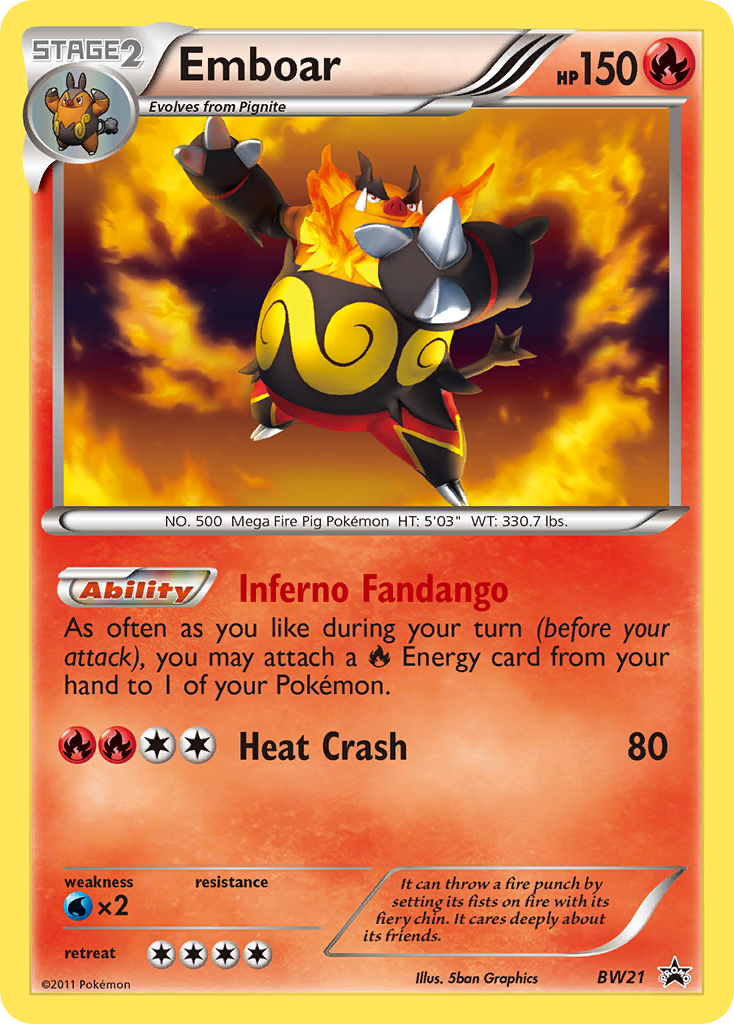 Emboar 021/101 Promo
