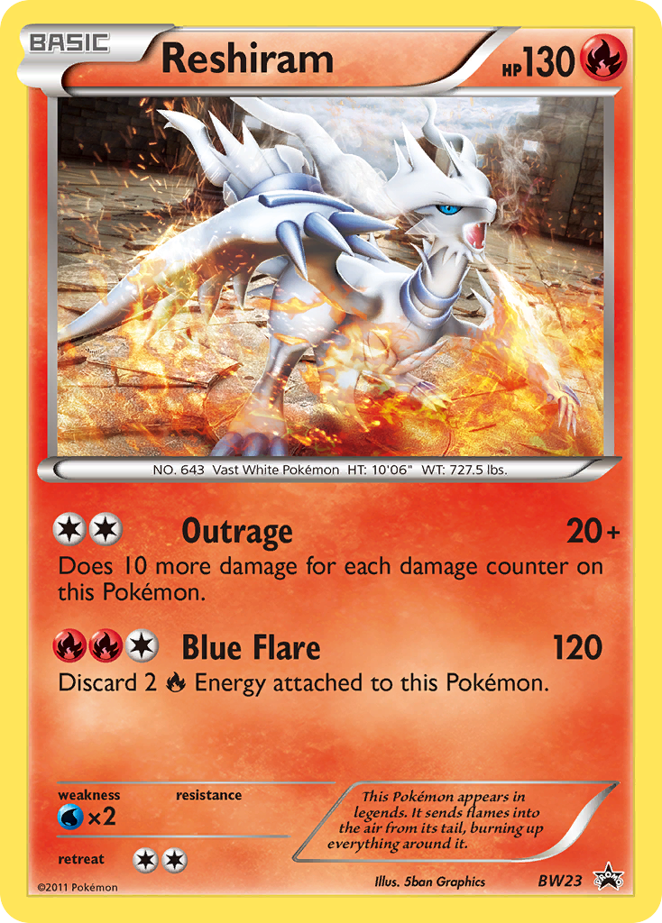 Reshiram 023/101 Promo
