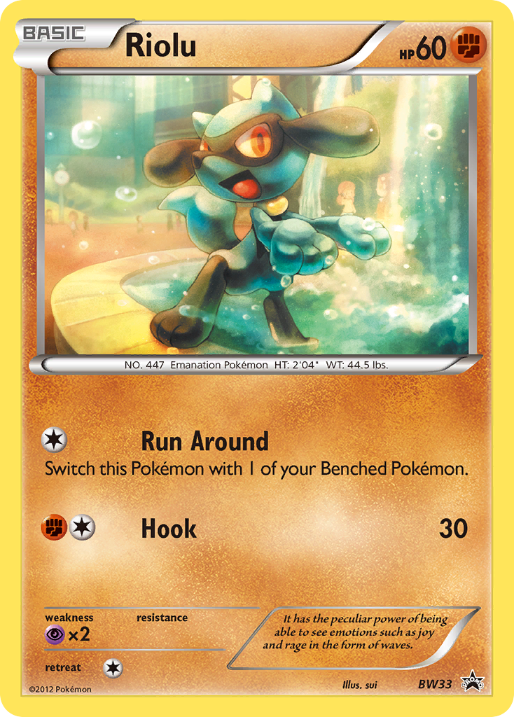 Riolu 033/101 Promo