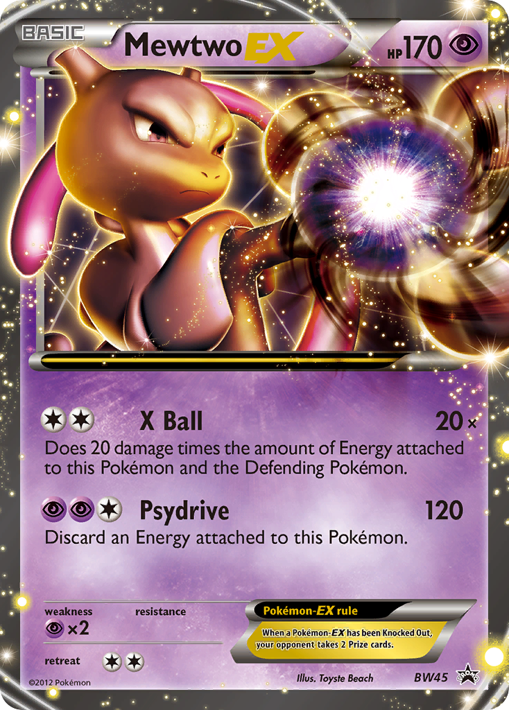 Mewtwo-EX 045/101 Promo