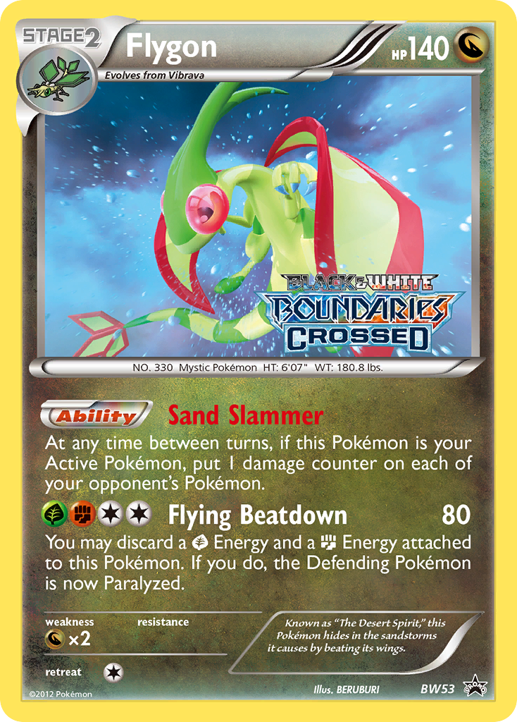 Flygon 053/101 Promo