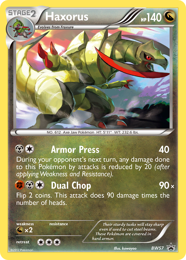 Haxorus 057/101 Promo