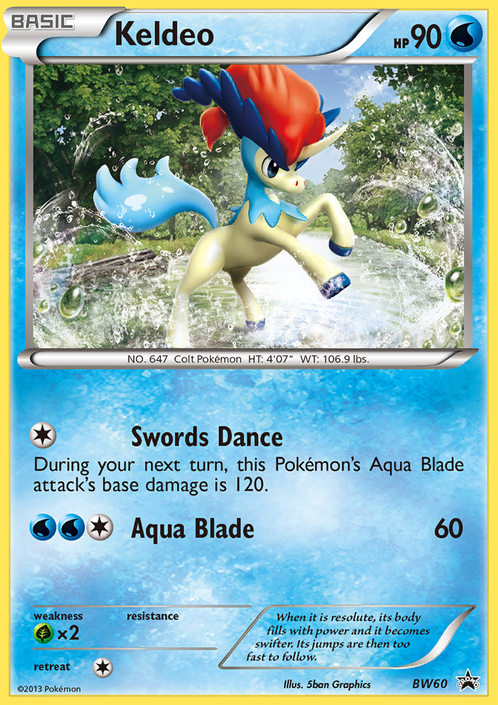 Keldeo 060/101 Promo
