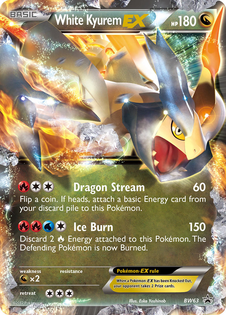 White Kyurem-EX 063/101 Promo
