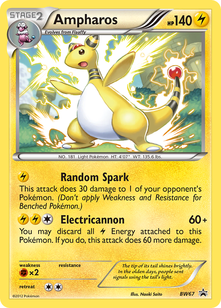 Ampharos 067/101 Promo