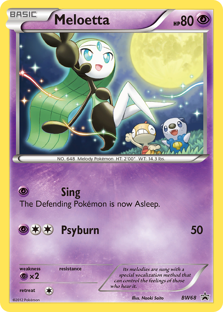 Meloetta 068/101 Promo
