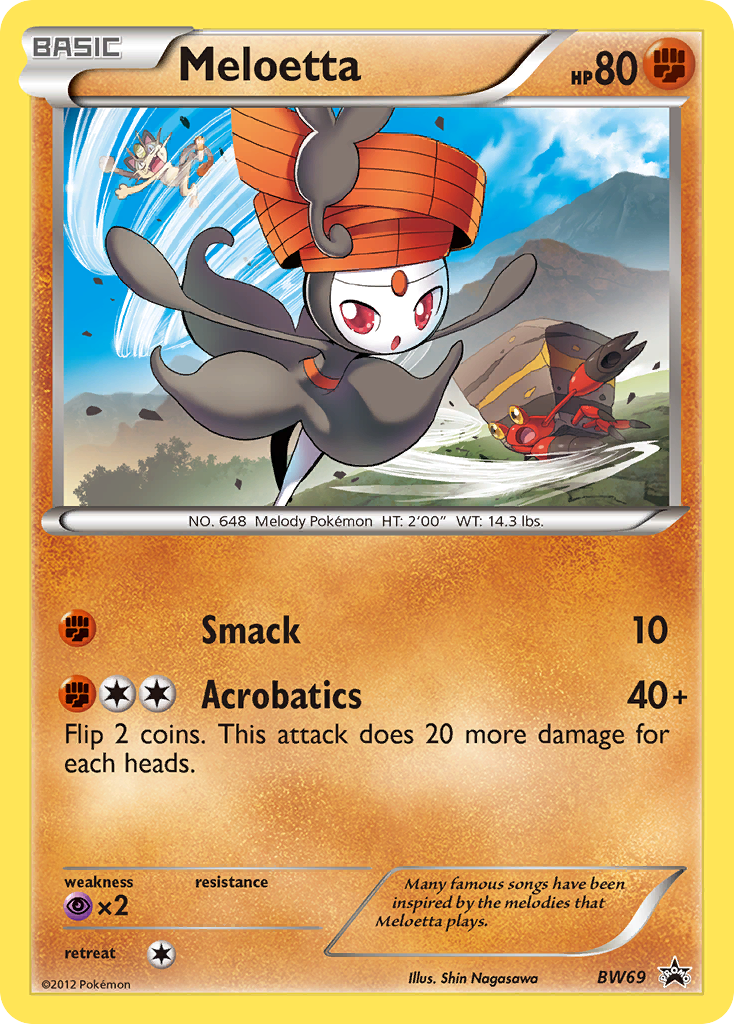 Meloetta 069/101 Promo