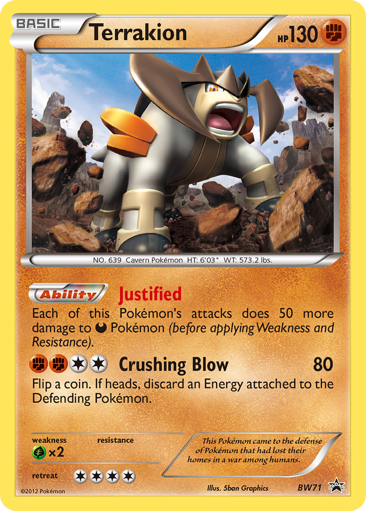 Terrakion 071/101 Promo