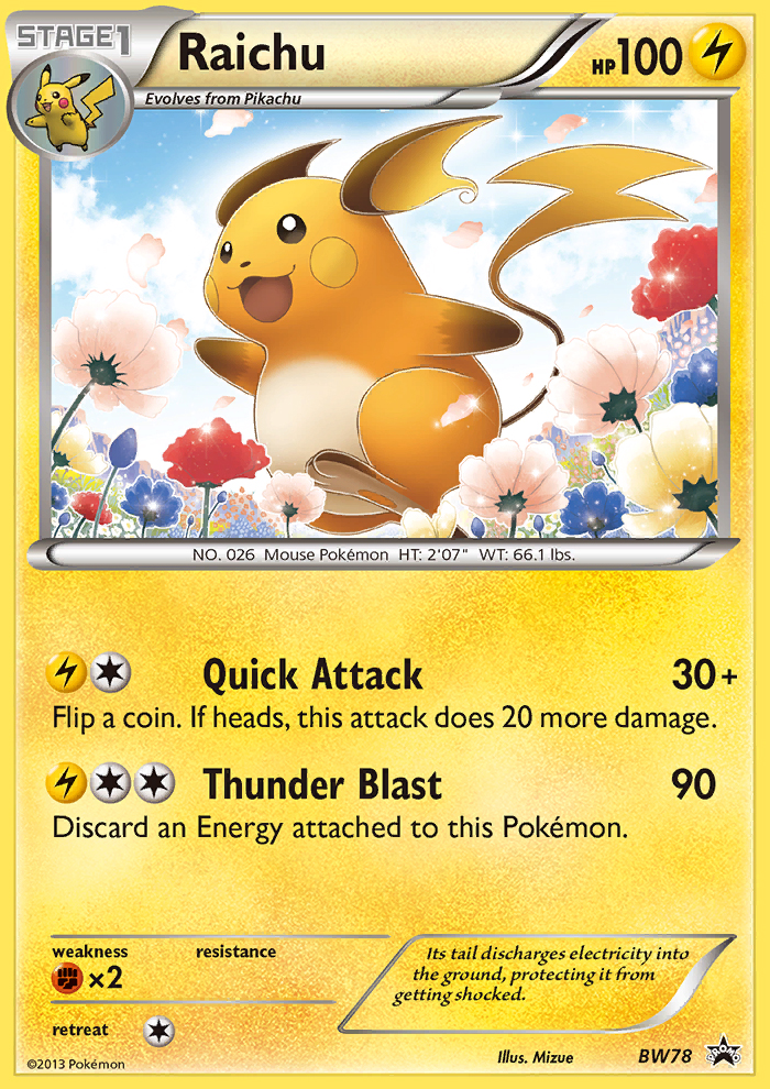 Raichu 078/101 Promo