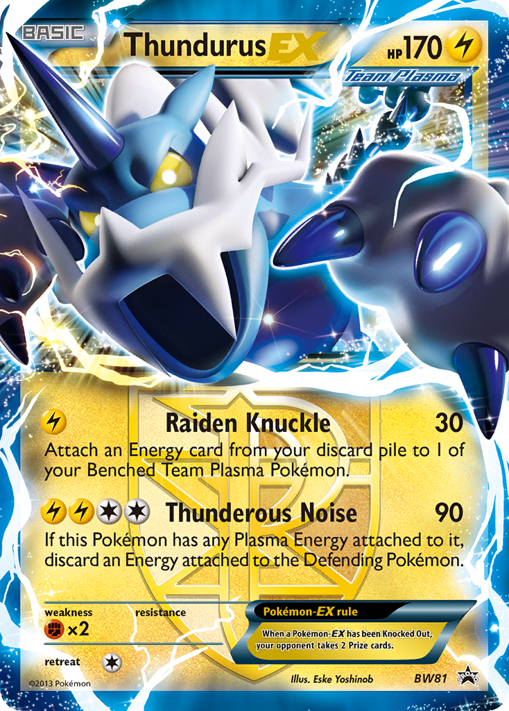 Thundurus-EX 081/101 Promo
