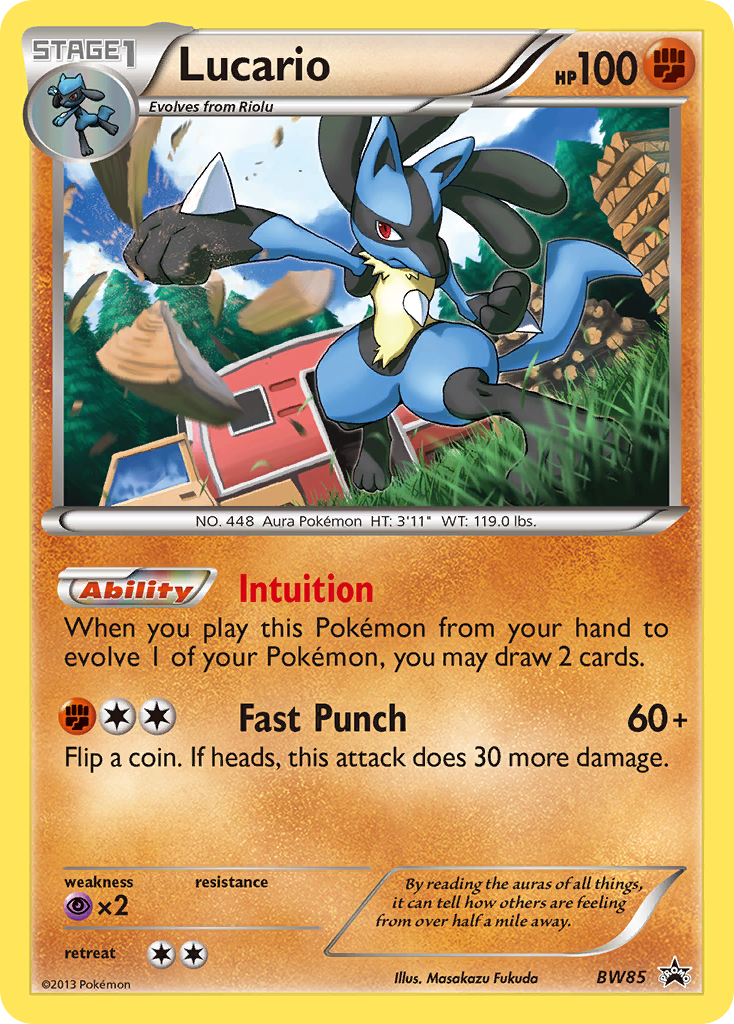 Lucario 085/101 Promo