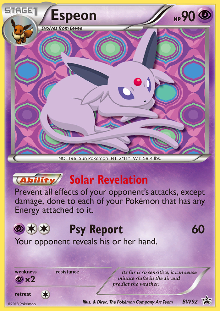 Espeon 092/101 Promo