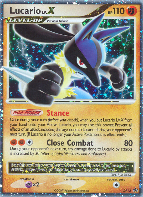 Lucario LV.X 012/56 Promo