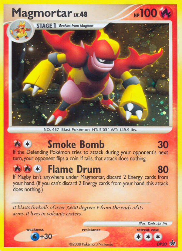 Magmortar 020/56 Promo