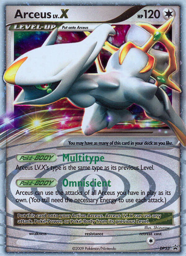Arceus LV.X 053/56 Promo
