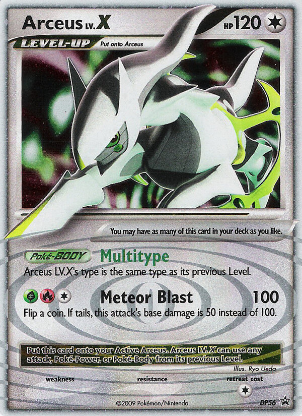Arceus LV.X 056/56 Promo