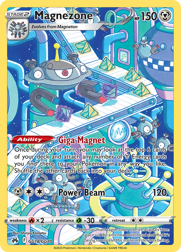 Magnezone 018/70 Trainer Gallery Rare Holo